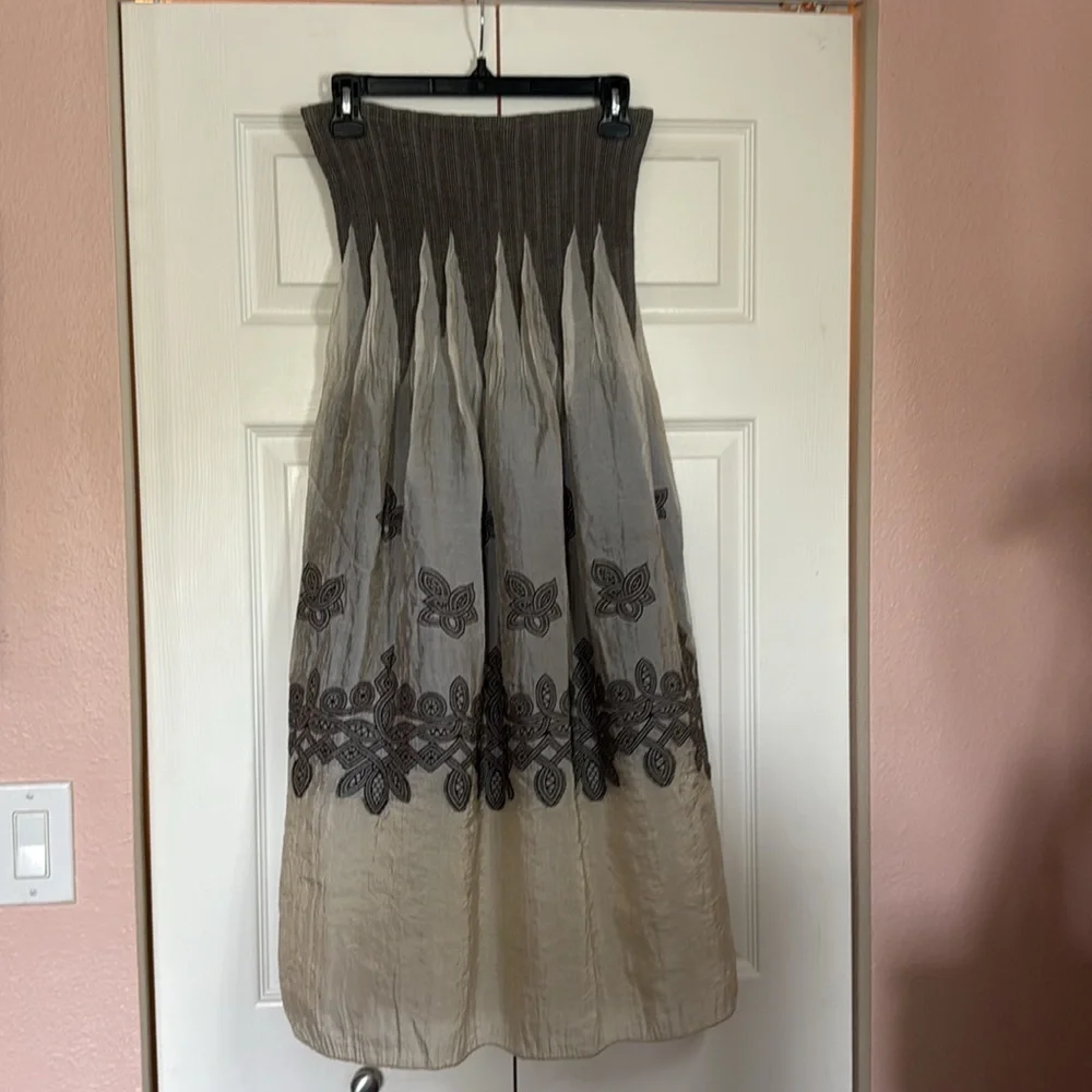 Lapis Strapless dress  one size